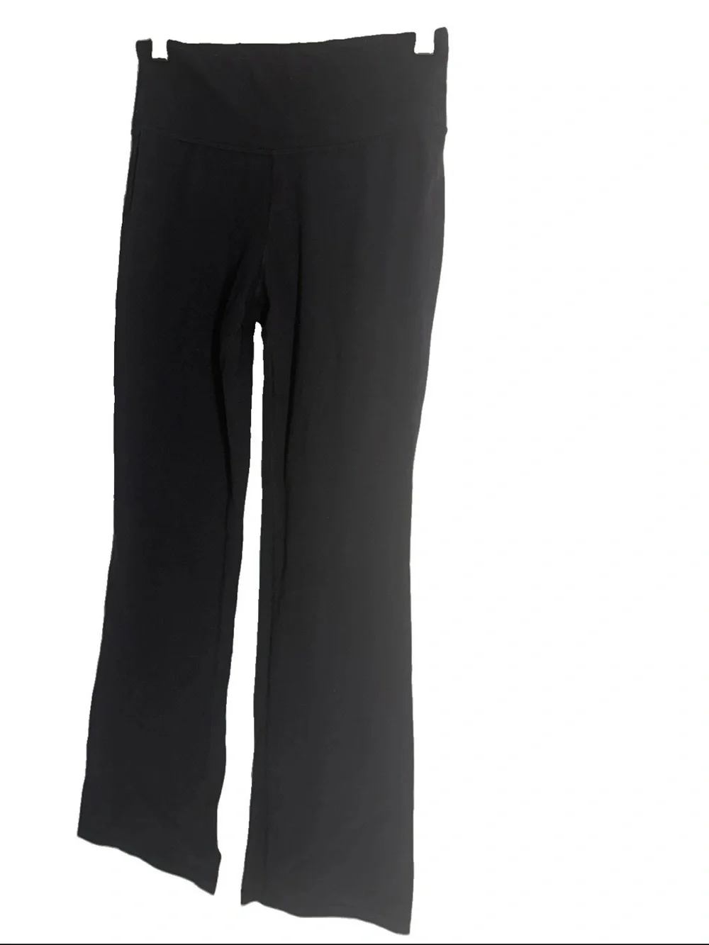 Athleta Girl Black Chit Chat XL 14 High-Rise Flare Pant Adjustable Waist